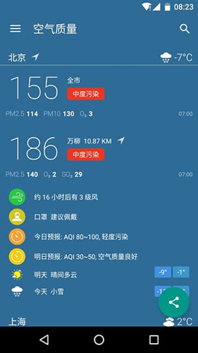 深圳空氣質量APP開發